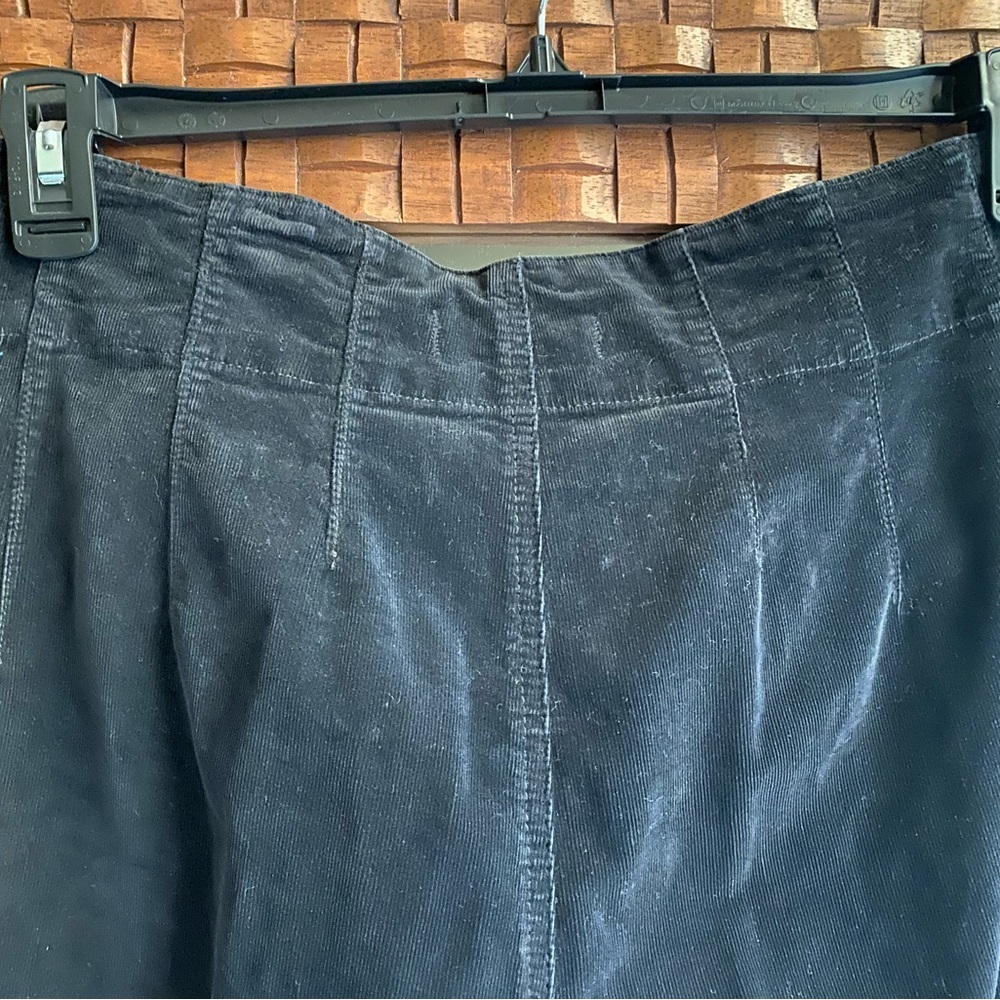 Free People Black Flared Corduroy Flare Jeans- Jayde Cord Flare Jeans 32 - Picture 6 of 9